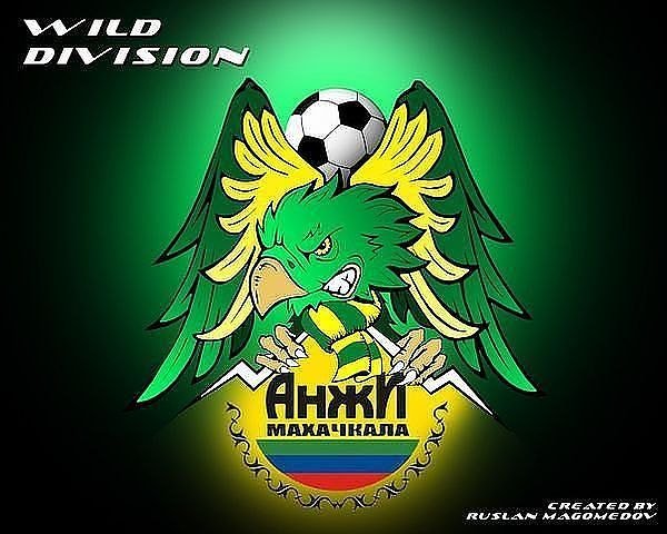 Анжи Махачкала футбольный логотип