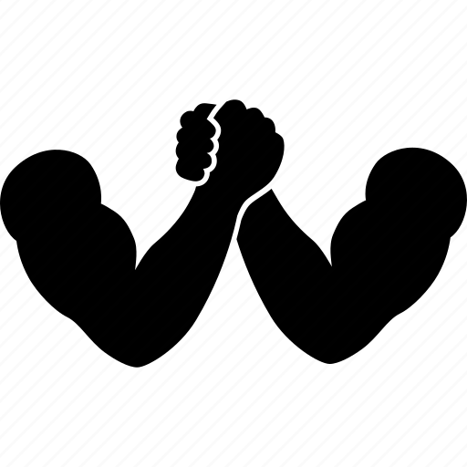 Армрестлинг руки вектор