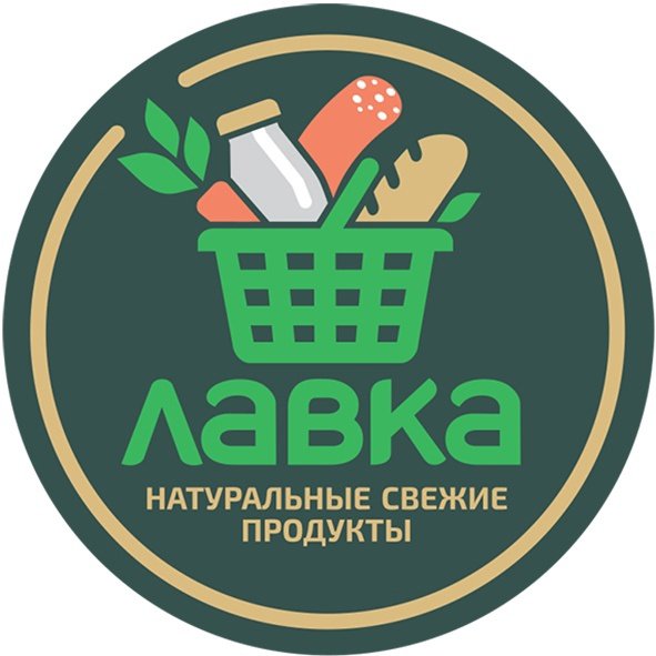 Логотип продуктового магазина