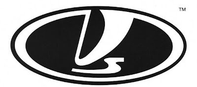 Логотип машины Лада