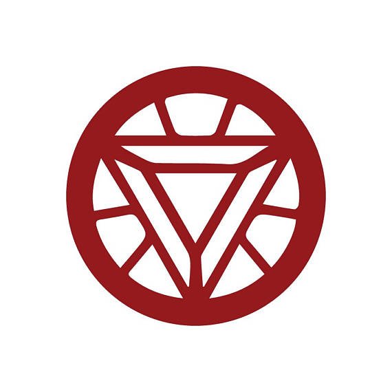 Железный человек силуэт