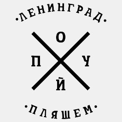 Футболка с надписью похуй пляшем