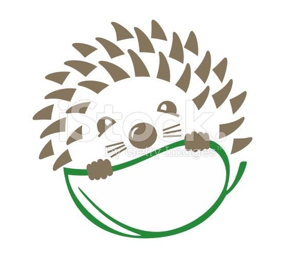 Ежик логотип