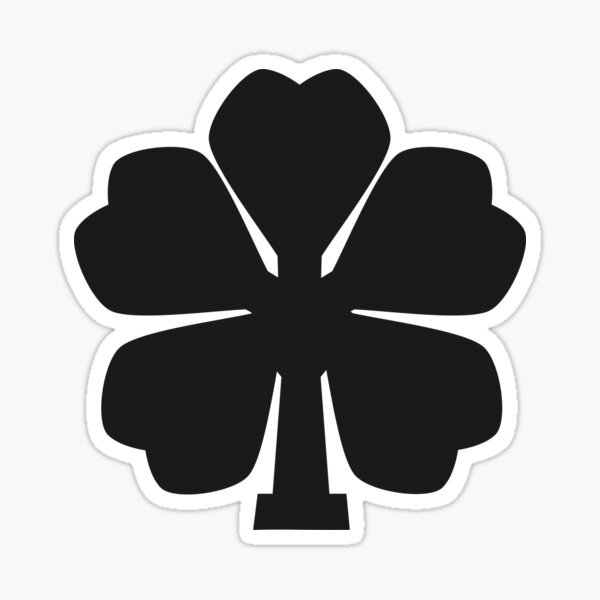 Черный Клевер пятилистник