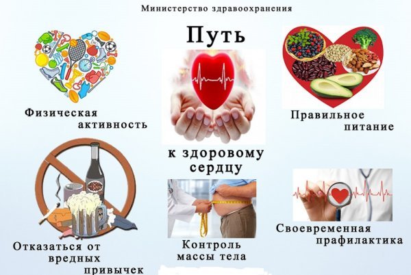 Памятка здоровое сердце