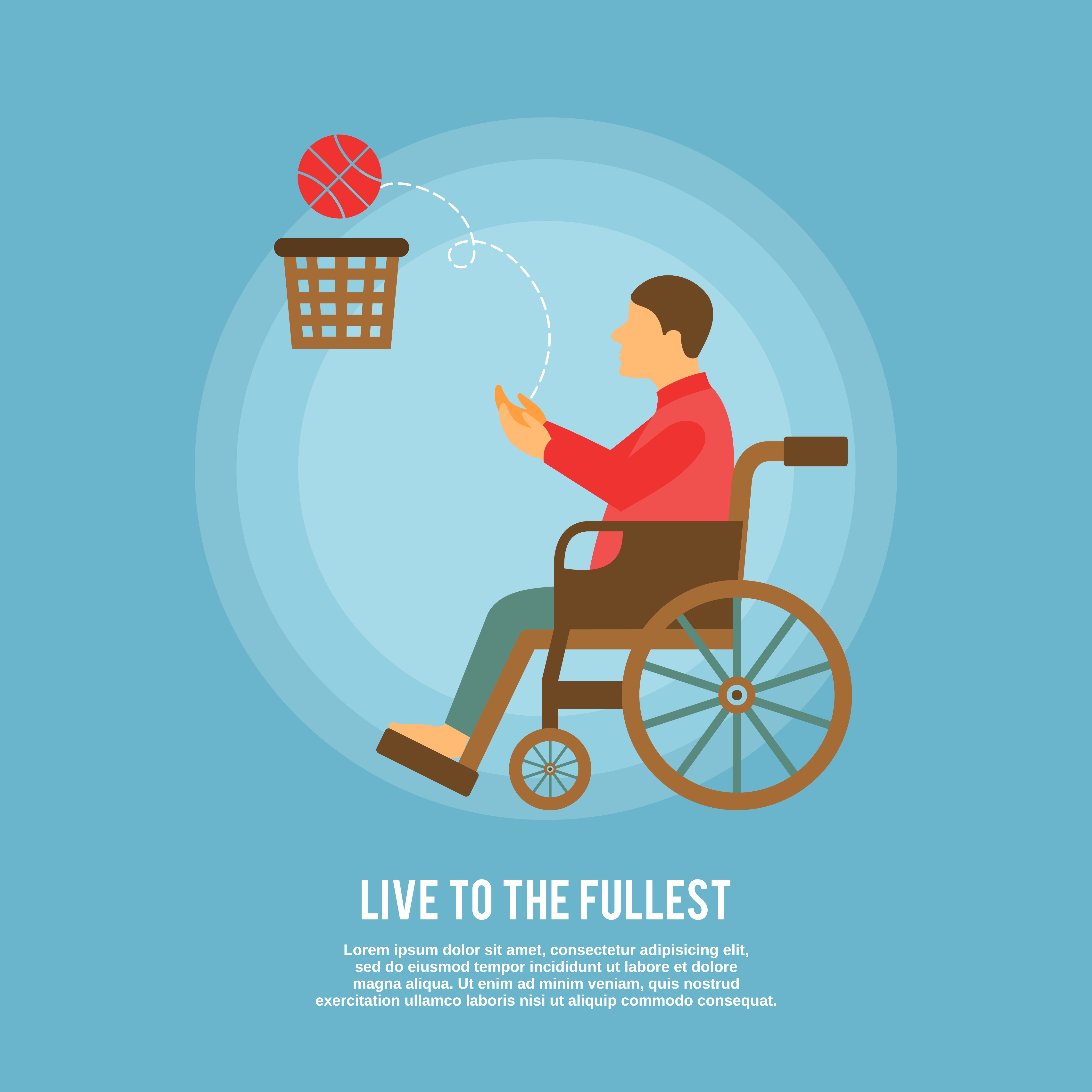 Плакат про инвалидность