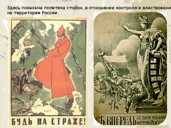 Антанта плакаты гражданской войны 1919