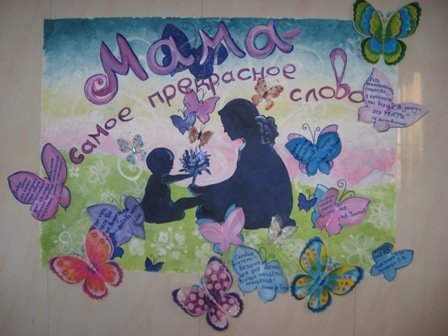 Плакаьытна день матери