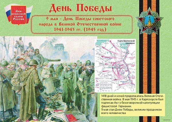 Дни воинской славы Великой Отечественной войны