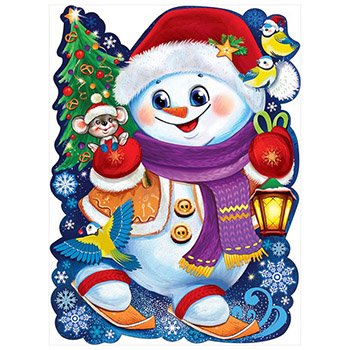 Новогодний Снеговик