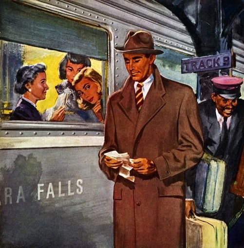 «Рекламные постеры, США, 50-Е годы