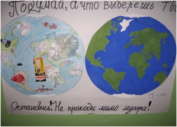 Плакат на тему география