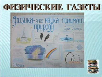 Плакат по физике