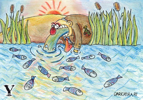 Карикатуры на тему экологии