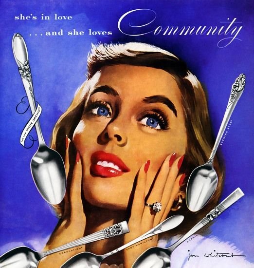 Америка 50-е рекламные плакаты