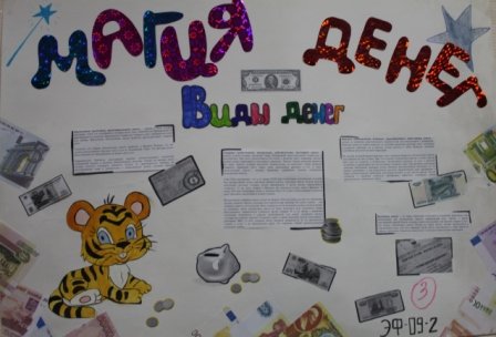 Плакат на тему экономика