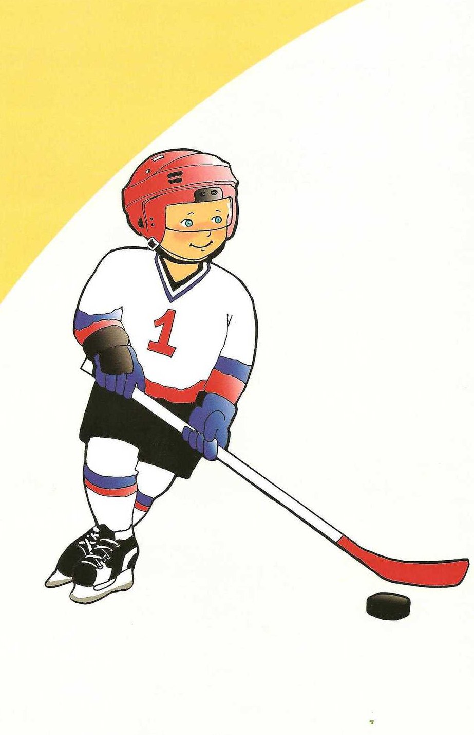 Иллюстрации с изображением зимних видов спорта
