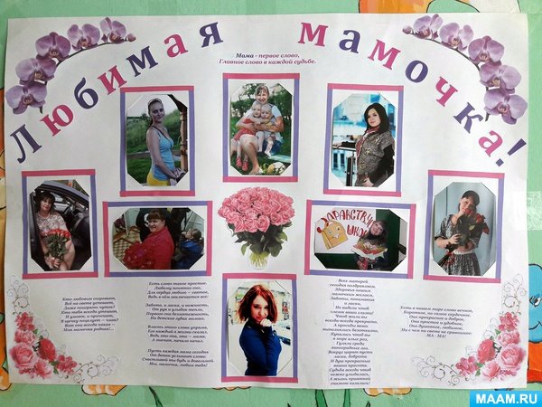 С днем рождения. Плакат