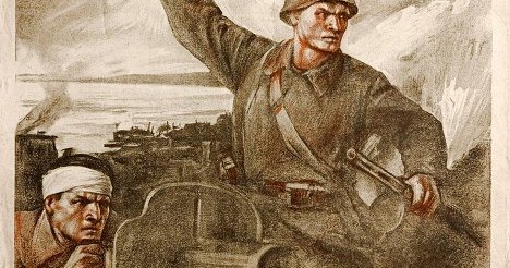 Красная армия против фашистов