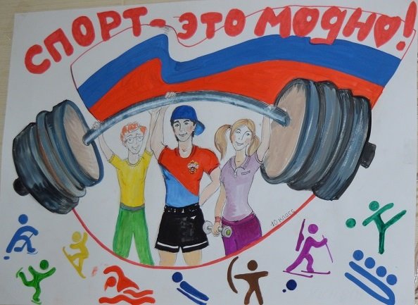 Плакаты на спортивную тематику