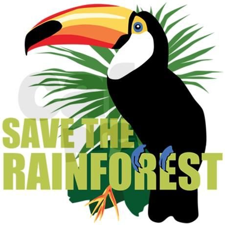 Save the Rainforests плакат