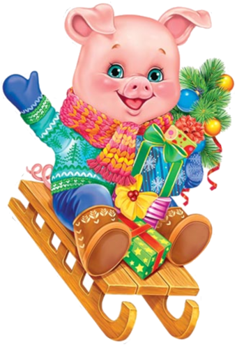 Китай свинья плакат