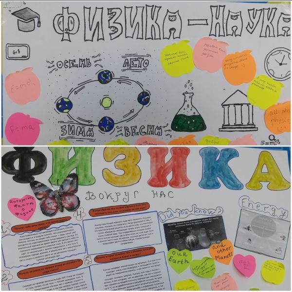 Плакат по физике