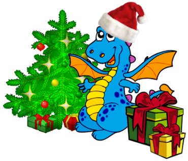 Открытки китайский новый год с изображением дракона