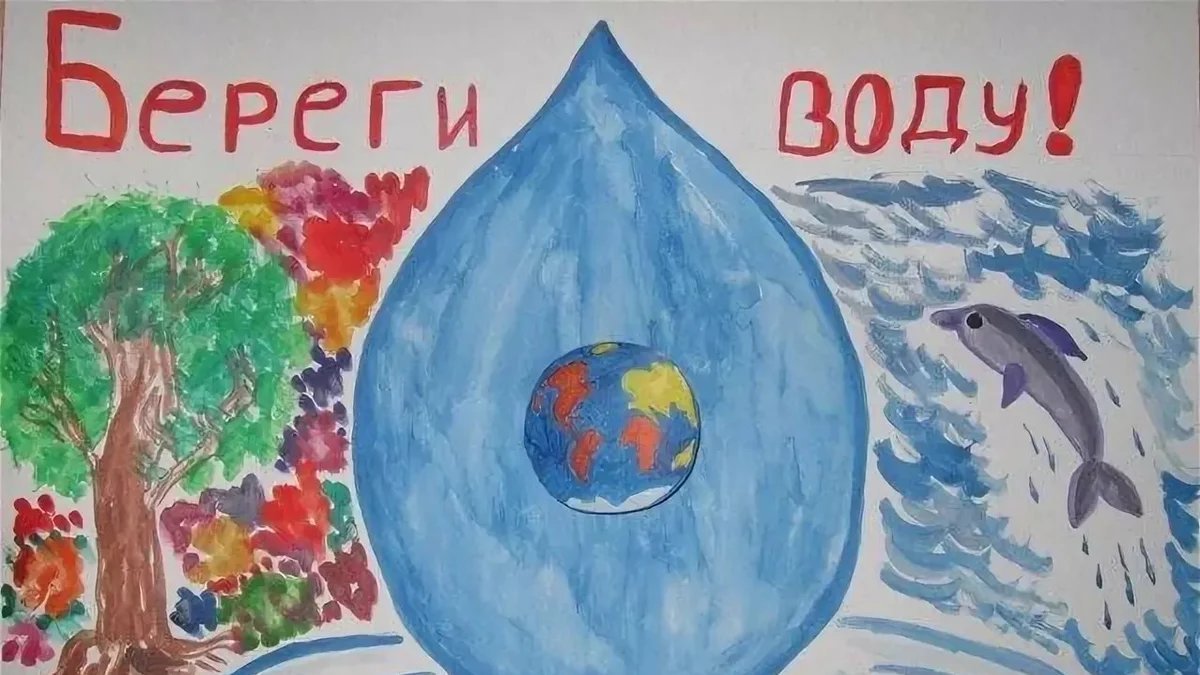 Рисунок ко дню воды. Рисунок на тему вода. Детские рисунки на тему вода. Плакат защита воды. Плакат берегите воду.