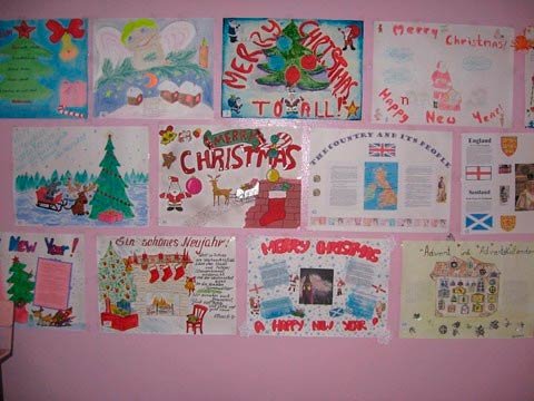 Задание на Рождество английский язык