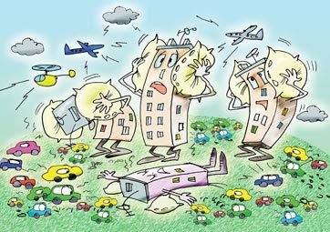 Рисунок на тему как шум вредит здоровью