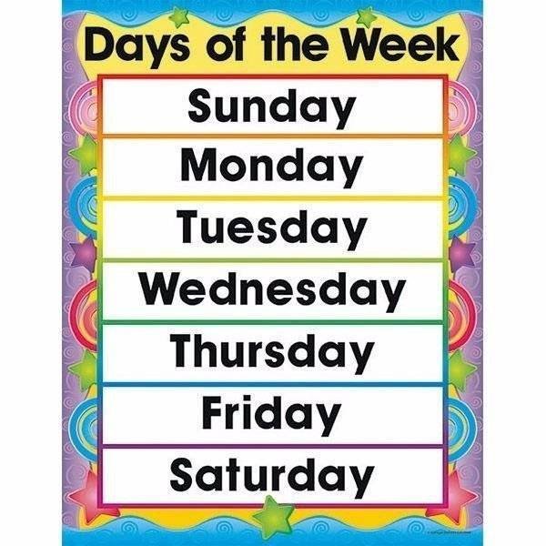 Days of the week