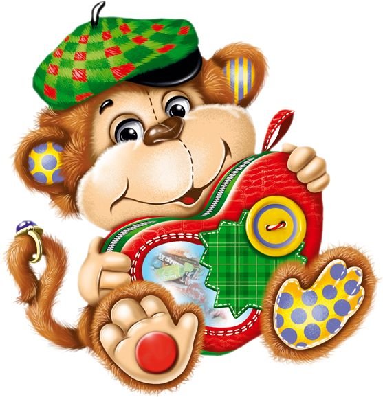 Стенгазета с обезьянами новый год