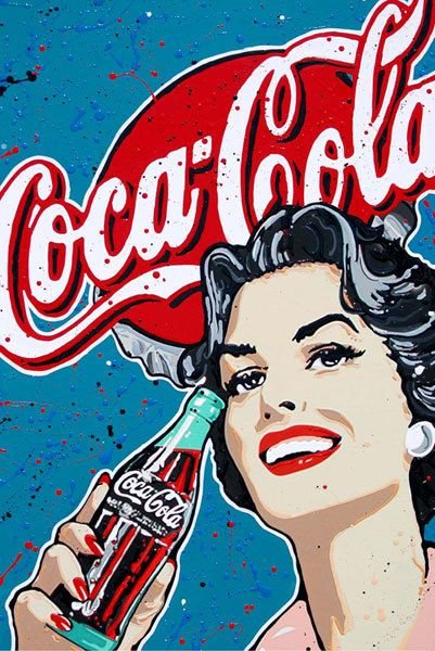 Coca Cola Винтаж ретро Постер