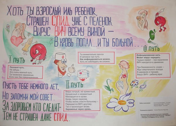 Стенгазета по СПИДУ