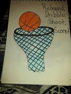 Плакат на соревнования по баскетболу