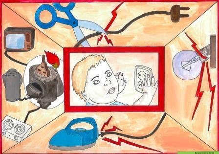 Безопасность с электроприборами