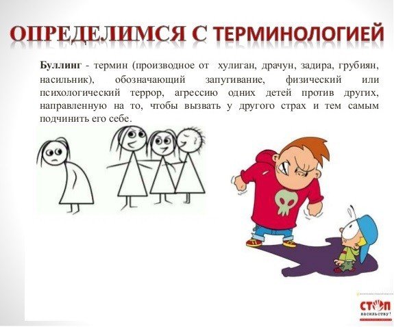 Раскраска буллинг в школе