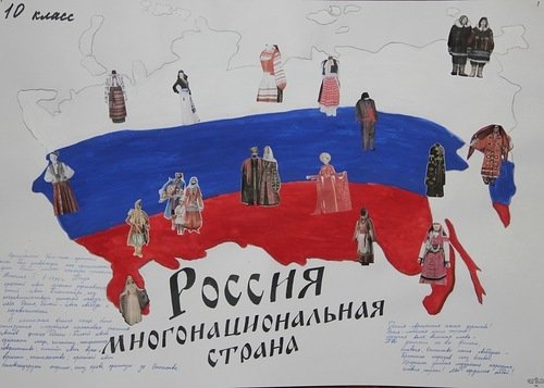 Рисунок на тему я россиянин