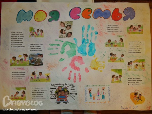 Рисунок на тему семейные ценности