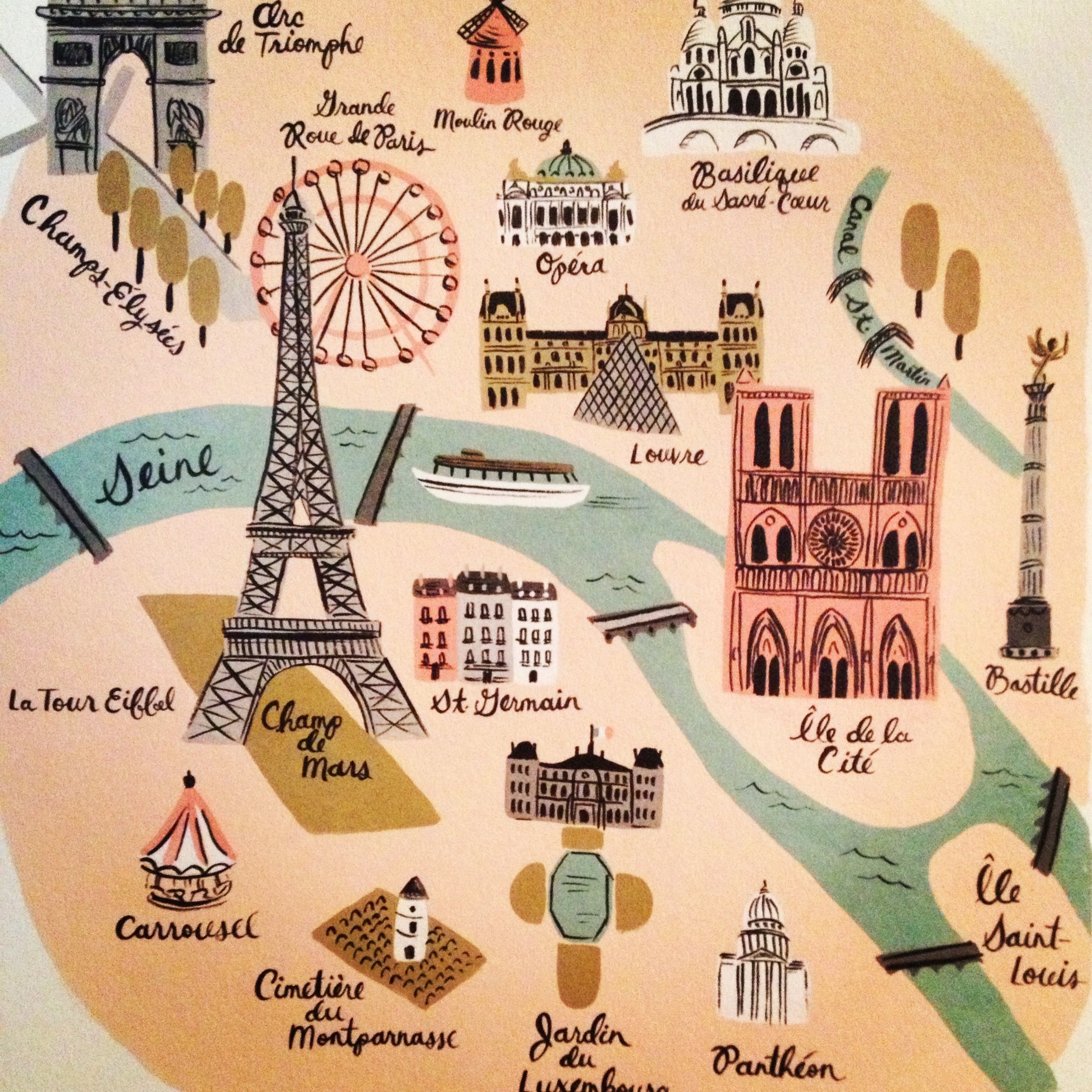 Плакат на тему Франция