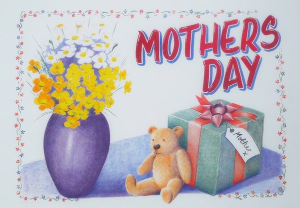 Плакат ко Дню матери в школе