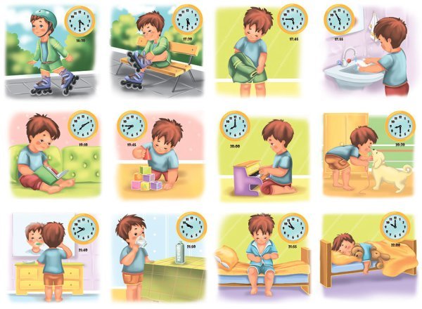 Распорядок дня ребенка
