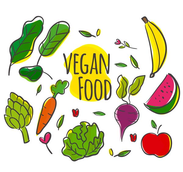 Vegan надпись