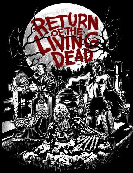 Возвращение живых мертвецов 1985 poster
