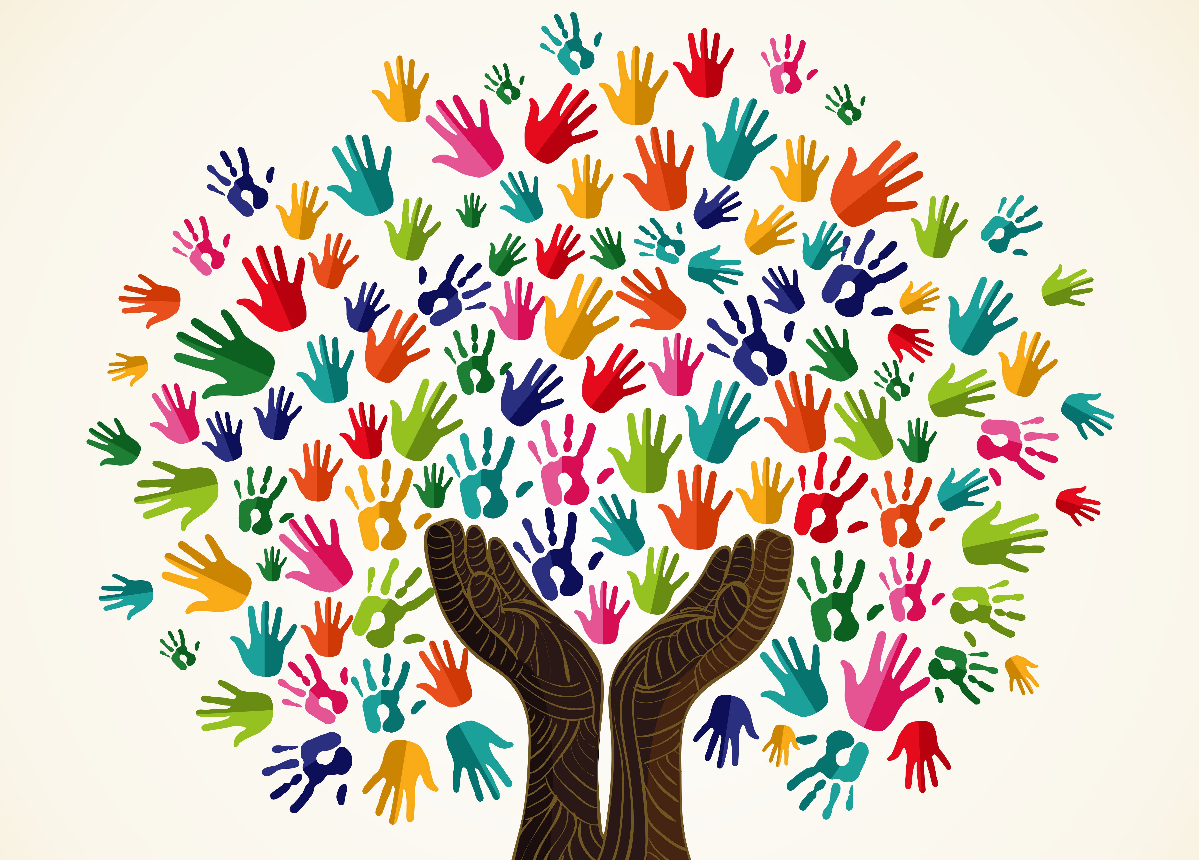 Ценность волонтера. Цветное дерево. Дерево дружбы для детей. Дерево доброты. Дерево дружбы из ладошек.