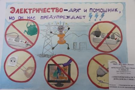 Плакаты на тему электричество опасно (48 фото)