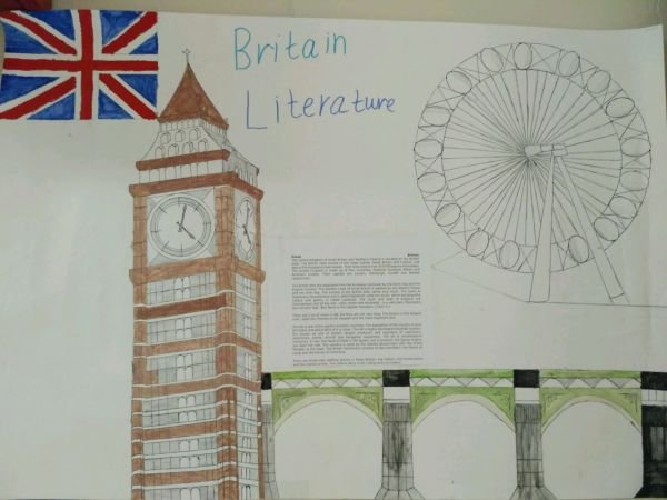 Стенгазета достопримечательности Англии