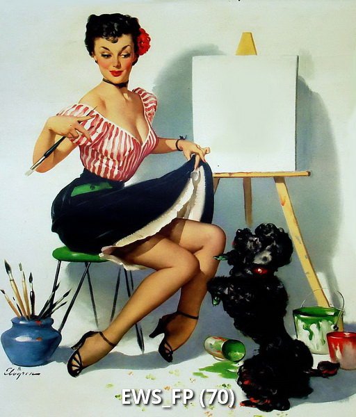 Советские плакаты с девушками