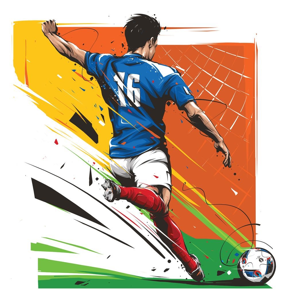 Постер футбол